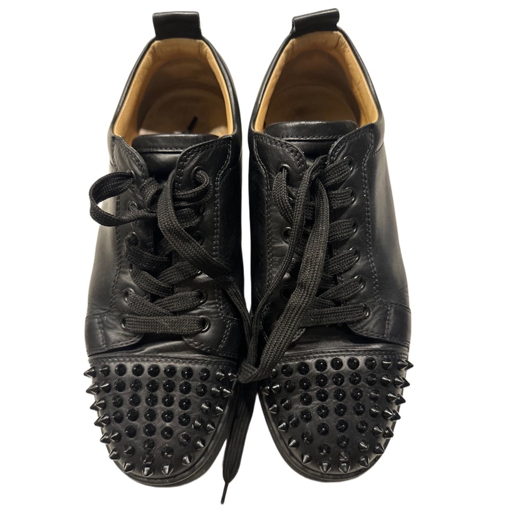 Christian Louboutin spike leather sneakers